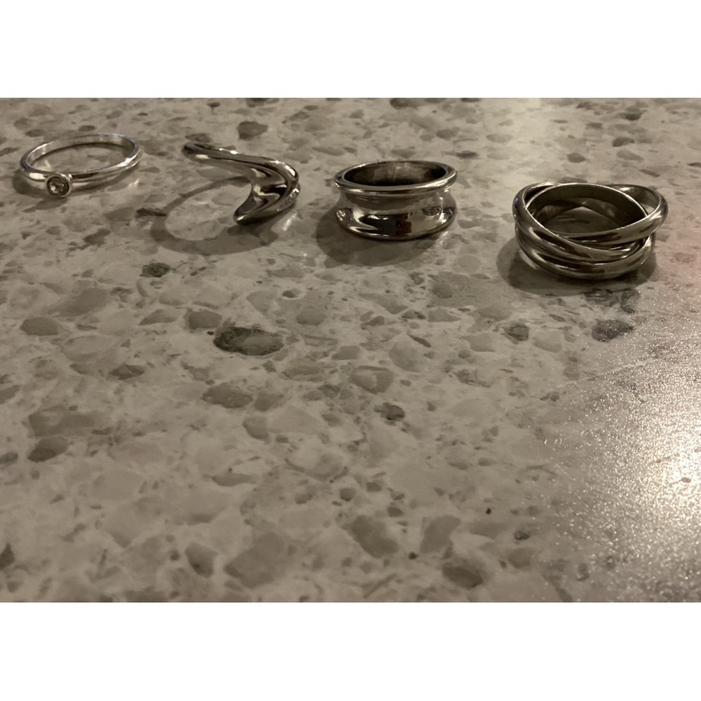 4 sterling silver ring unknown designer